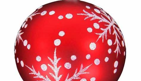 Bolas de Natal conjunto vermelho PNG Clip Art Image | Christmas balls