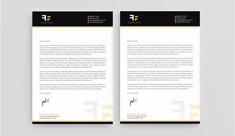 Bold, Modern Letterhead Design for a Company by ACBTY™ | Design #25472756