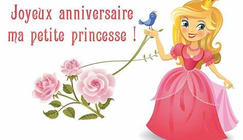Bon Anniversaire Princesse Gif Joyeux Animé Femme 5 » GIF Images Download