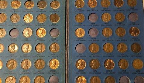 Book Of Pennies Complete Lincoln Wheat Set In A 1941 1958 Mints Etsy