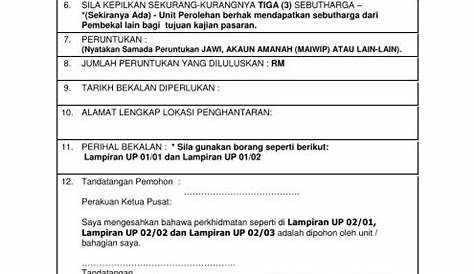 Borang Permohonan Kerja Excel : Borang Permohonan Pengunduran Pekerja