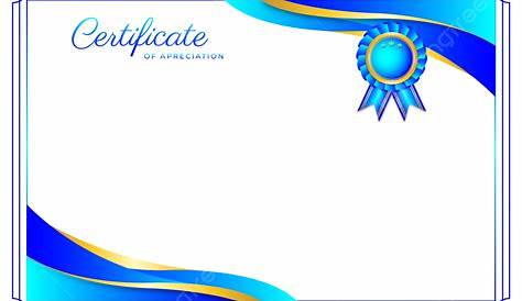 Free certificate borders to download