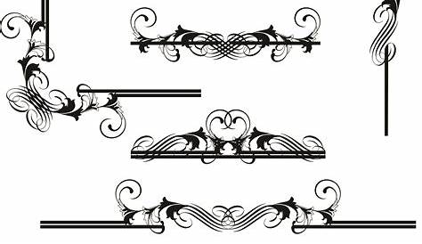 Decorative Border Vector Art, Icons, and Graphics for Free Download
