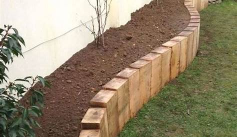 Une Bordure En Rondins De Bois Mon Jardin & Ma Maison