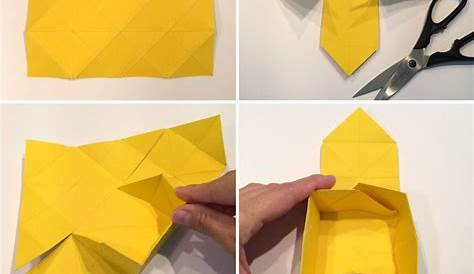 Origami: 'Schachtel' Falten mit Papier [W+] - YouTube in 2020