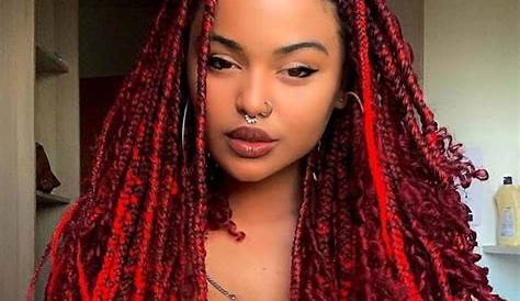 Box Braids Hairstyles Red 30 Amazing Triangle We Cannot Get Over -