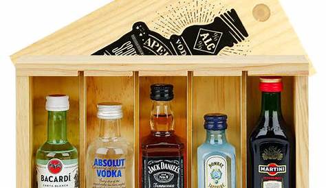 18 Collectible alcohol mini bottles