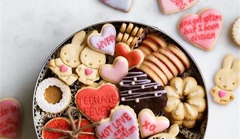 Box Of Valentine Cookies