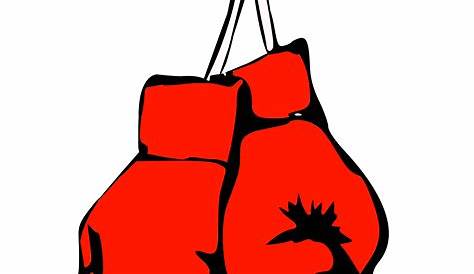 Boxing Gloves Royalty Free Vector Clip Art Illustration - Cartoon