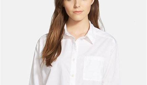 BOYFRIEND BUTTON-UP SHIRT | Button up shirts, Fashion, Shop blouses
