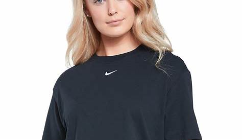 Black Oversized Boyfriend T Shirt | T shirts for women, Boyfriend t