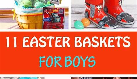 Boys Easter Ideas Simple Suburbia Toddler Basket