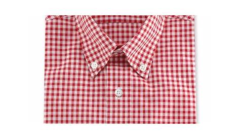 Boy's Red Gingham Shirt - The Ben Silver Collection