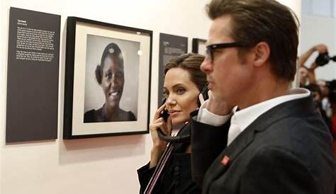 Brad Pitt debuts sculptures in first art show at gallery in Finland