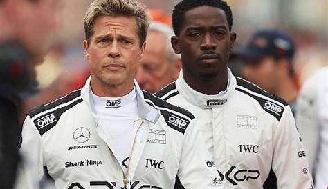 'Ageless' Brad Pitt suits up to film Formula 1 movie at British Grand Prix