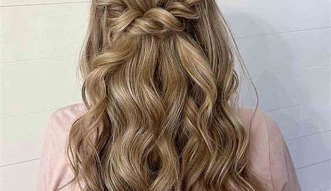 Braided Half Up Half Down Hairstyles For Prom Stylish