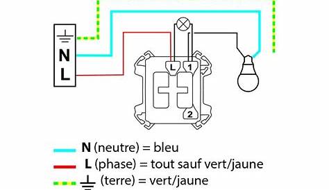 Branchement Bouton Poussoir Avec Voyant Schema Electrique