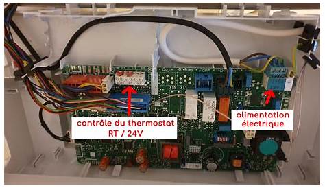 Branchement Thermostat Chaudiere Gaz Saunier Duval Thema C 23 E