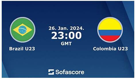 Brazil U23 vs Colombia U23 live score, H2H and lineups | Sofascore