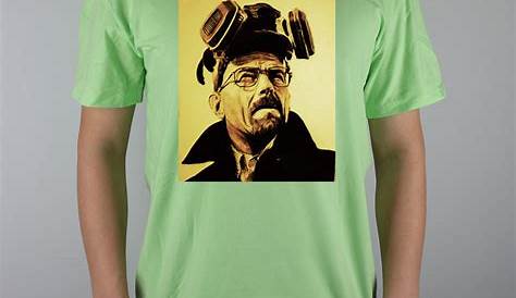 walter white from breaking bad by T shirt Top Lycra Cotton Men T shirt
