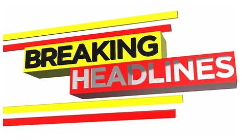 Download Free Breaking News And Headlines PNG, PSD