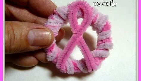 21+ Easy Crafts for Pink Ribbon Breast Cancer Awareness Month