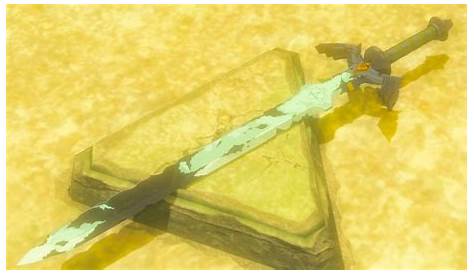 Así luce la Espada Maestra de Zelda: Breath of The Wild creada por la