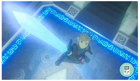 TIL: When the Master Sword shines with a bright blue light, it is