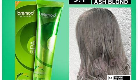 Bremod Light Ash Blonde VB Qugongsong0853 Hair Color 100ml Very Intense