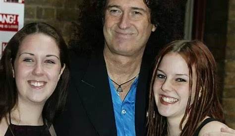 Brian May with his Daughters (Louisa and Emily Ruth)...Ruth is Brian's