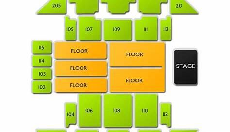 Brick Breeden Fieldhouse Concert Seating Map