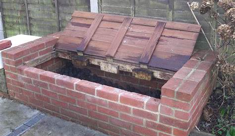 Brick Compost Bin Design This Is A Made From Landscaping s. I Left