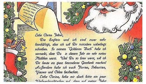 Brief Vom Nikolaus Vorlage - kinderbilder.download | kinderbilder.download