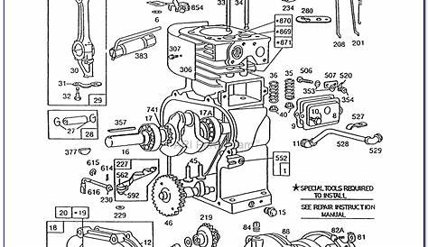 Briggs And Stratton Intek Carburetor Diagram 14.5 Ohv