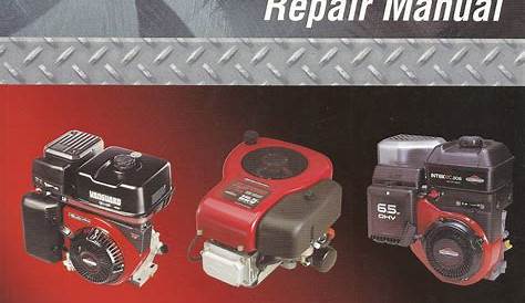 Briggs & Stratton Dealer Service and Repair Illustrated Manual Metal