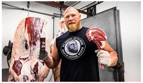 TIL Brock Lesnar is a skilled hobbyist butcher and has his own line of