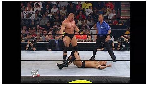 Vintage Blogs!: Into the Wrestling Vault: The Rock vs Brock Lesnar (WWE