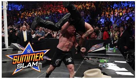 SummerSlam 2015 - Brock Lesnar vs The Undertaker - WWE Wallpaper