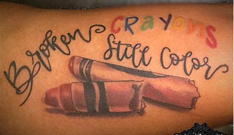 Broken Crayons Still Color Tattoo: A Growing Trend In The Tattoo Industry