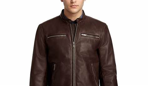 Brooks Brothers 346 Suede Leather Jacket Lined Dark Brown sz Medium