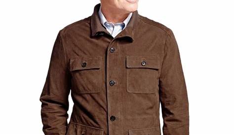 Brooks Brothers Men's Red Fleece Bomber Jacket & Reviews - Coats