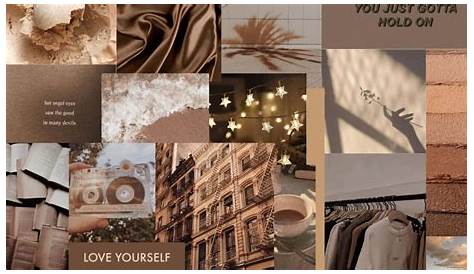 Brown aesthetic desktop wallpaper | Aesthetic desktop wallpaper, Brown