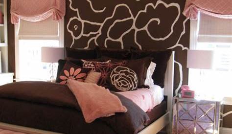 Brown And Pink Bedroom Decor
