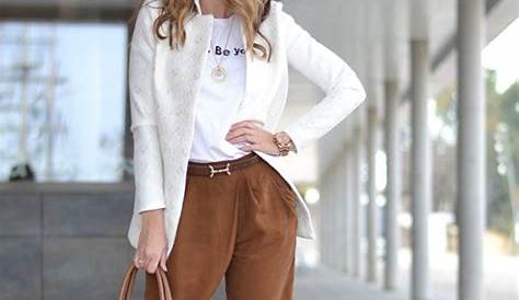 Brown and white | Fashion, Fashion clothes women, Cute fashion