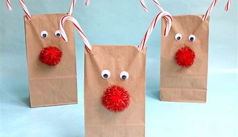 Simple Brown Bag Christmas Ornament | FaveCrafts.com