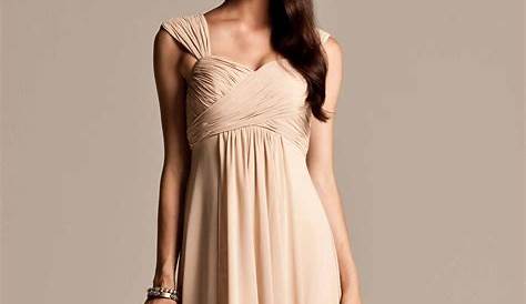 Beige wrap gown nice for a marriage or formal event. So some ways to
