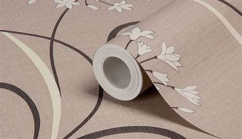 Graham & Brown Majestic Cream/Beige Wallpaper | The Home Depot Canada