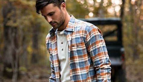 Brown Plaid Men’s Button Down Flannel | Brown plaid, Clothes design
