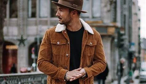 Men’s brown coat | fall - winter fashion for men | Sweater outfits men