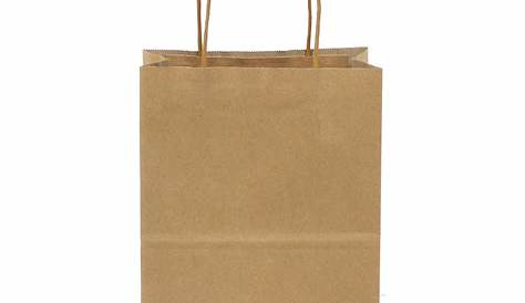 12CT Large Brown Kraft Bags, Biodegradable, FOOD SAFE INK & PAPER